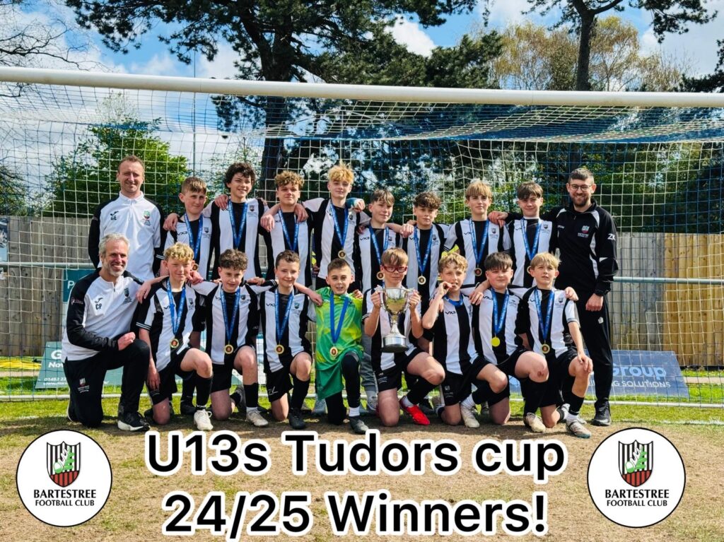 Congratulations to Bartestree U13s for winning the Tudor’s Cup Final Today 2-0